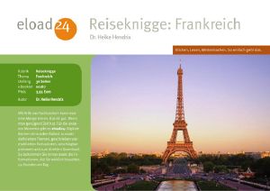 [Reiseknigge 01] • Reiseknigge Frankreich